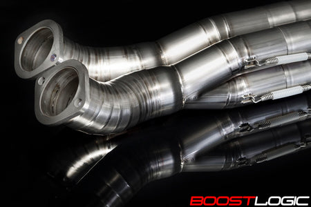Boost Logic Quadzilla Titanium Midpipe welds