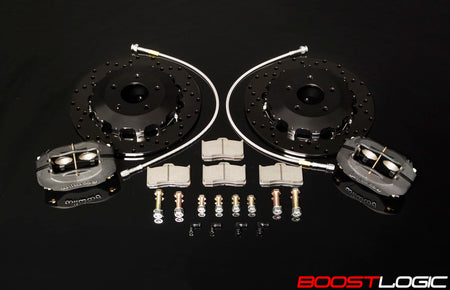 Boost Logic drag brake kit components laid out