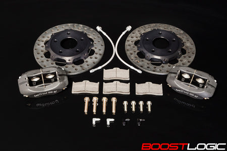 Boost Logic lightweight drag racing brake kit for the Nissan R35 GTR