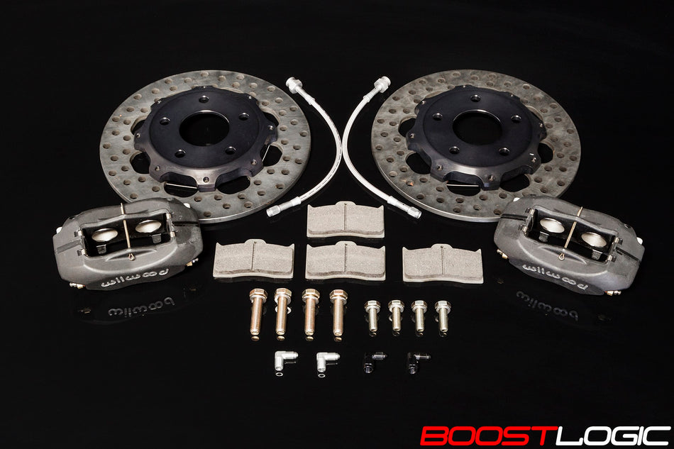 Boost Logic lightweight drag racing brake kit for the Nissan R35 GTR